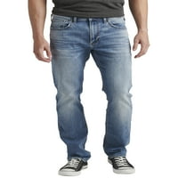 Silver Jeans Co. Muške Konrad tanke traperice za noge, veličine struka 30-42