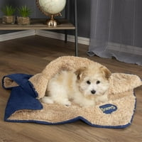 Scruffs® pokrivač za kućne ljubimce, savršen za mačke i pse, mekanu plišanu podstavu i Fau antilop reverzibilni