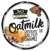 So Delicious Dairy Free Chocolate Salted Caramel Oat Milk Frozen Desert, Pinta