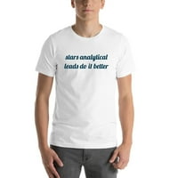 Zvijezde Analitički Vodi Uradi Bolje Kratki Rukav Pamuk T-Shirt Od Undefined Gifts