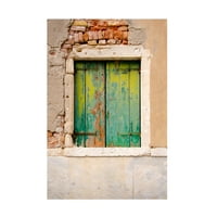 Laura DeNardo 'prozori i vrata Venecije VI' platno Art