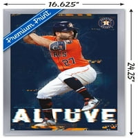 Houston Astros - Jose Altuve Zidni Poster, 14.725 22.375