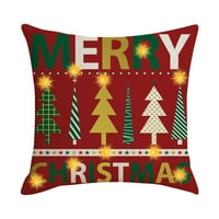Gaiseeis LED jastuk Božićna dekoracija Sofa jastuk Kućni noćni jastuk crtani jastuk poklopac B