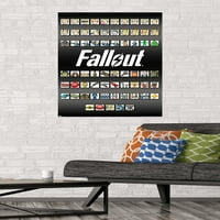 Fallout - Emojis zidni poster, 22.375 34