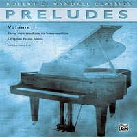 Preludes, vol: rani intermedijar do srednjeg originalnog klavira solo