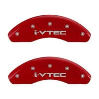 Kaliper se poklopi ugravirani prednji i stražnji i-VTEC crveni finish srebrni CH Odgovara: 2008- Honda