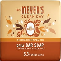 Čist dnevni bar sapun gospođe Meyer, miris Clossom oat, 5. Bar