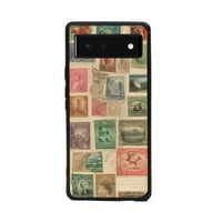 Vintage-razglednica-maiks-telefon za google piksel 6 za žene Muškarci Pokloni, mekani silikonski stil