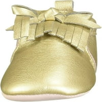 Hudson Baby novorođenčad unise cipele mokasine, zlato, 12-mjeseci