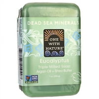 Jedna sa prirodom Mrtva morski minerali Trostruki glodali bar sapun - eukaliptus