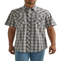 Wrangler Muška Zapadna košulja sa kratkim rukavima, veličina S-5XL