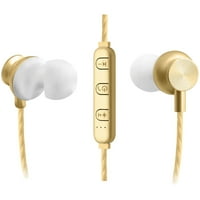 Fisher glatki zvučni stereo bluetooth slušalice sa inline daljinskim - zlatom