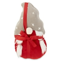 Vrijeme odmora siva kapa patuljak u obliku Božić ukrasni jastuk Set, računati po pakovanju