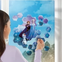 Disney: prozor Art Mosaic-Frozen -, za višekratnu upotrebu prozor Puzzle Clings, stvara 10. 9,5 Slika, Neka Bude Stvarna, Deca Uzrasta 6+