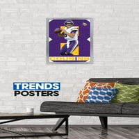 Minnesota Vikings-Kirk Cousins Zid Poster, 14.725 22.375