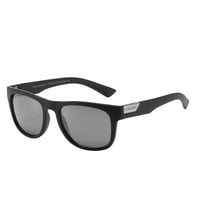 Piranha naočale Kemari kvadratne crne sunčane naočale za muškarce sa dimnim objektivom