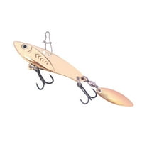 Mamac za pecanje živo Ogledalo Polirani metalni vrh bodljikavi dizajn umjetni mamac za ribolov