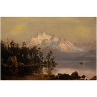 Židobrana likovna umjetnost Planinarsko kanu platno umjetnost Albert Bierstadt