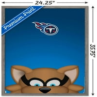 Tennessee Titans - S. Preston Maskota T-ra Rac zidni poster, 22.375 34