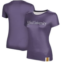 Ženska ljubičasta majica Univerziteta Alfred Saxons Alumni majica