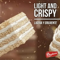 Bauducco Vanilla Wafers - hrskavi Vafer kolačići sa ukusnim, popustljivim, dekadentnim slojevima kreme