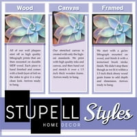 Stupell Industries Spring Cvjetni trening Tree Pejzaž Bijela cvjetna livada Platno Zidna umjetnost Tim Otoole