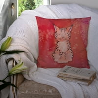 Caroline's bysures BB7397PW Lyn akvarel tkanina ukrasna jastuka 14hx14w, višebojna