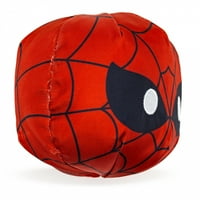 Spider-man maska ​​Plish škripav pas igračka