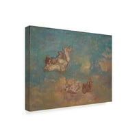 Zaštitni znak likovne umjetnosti 'kočija Apolona' Canvas Art Odilon Redon