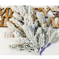 Rosarivae Umjetni kedar podružnica Božićni kedar Pine Podružnice Xmas ukrasi za DIY CRAFT Zimske odmore