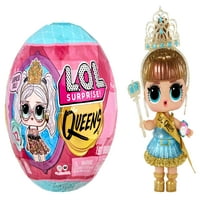 Iznenadite kraljice lutke sa iznenađenjima uključujući lutku, modu, kraljevske tematske dodatke, poklon