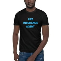 3xl plavi Agent za životno osiguranje pamučna majica kratkih rukava Undefined Gifts