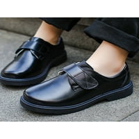 Boy Oxfords formalne cipele cipele pertle Stanovi deca Casual kožna cipela momci klizaju na stil B 7C