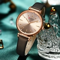 Luksuzni novi ženski ručni satovi šarmantan zglob sa elegantnim satovima kožni kvarcni sat Reloj mujer