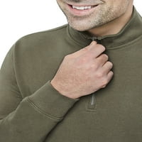 George muški pulover od flisa sa patentnim zatvaračem