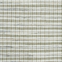 Montauk Candelario Striped pamučni tepih, bež multi, 6 '6' kvadrat
