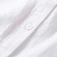 Fnohy ženska majica Clerance casual kratki rukav modni majica kratki rukav V-izrez dukseri s bluzom