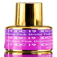 Pink Bridal to Brighter Pink DND DC Gel za raspoloženje, vrhunski lak za nokte aktiviran na temperaturi,