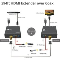 CEP23S11S 1080p HDMI preko koaksijalnog Extender-a sa IR-om