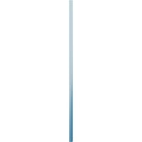 Ekena Millwork 1 2 W 100H True Fit PVC, četiri ploče uokvirene ploče-N-letve roletne, boravak plava