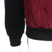 Carolilly jesenja zimska ženska ležerna jakna za let topla jakna sa patentnim zatvaračem modni trend motociklistička