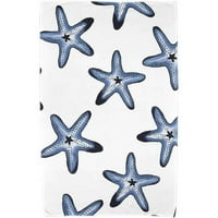 Jednostavno Daisy 30 60 Meki Starfish Geometrijski Print Peškir Za Plažu