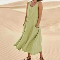 Samickarr Ljetna ušteda za čišćenje ljetnih haljina za žene plus veličina haljina za žene sanesima Ženska