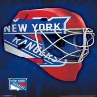 New York Rangers - zidni poster maske, 22.375 34