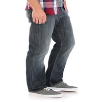 Wrangler muške traperice s ravnim nogama s 5 džepova, opuštenog kroja