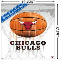 Chicago Bulls - Kaplježni zidni poster, 14.725 22.375