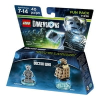 Dr Who Cyberman Fun - Lego Dimenzije