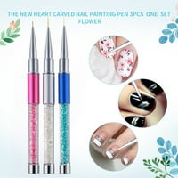 Mnycxen Nail Art UV Gel lak dizajn Dot Painting detailing Pen Brushes set alata B