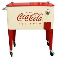 Leigh Zemlja licencirana Coca-Cola serija CP Metal QT vanjski patio hladnjak