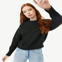 Besplatan sklop ženski kabelski mi džemper sa dugim rukavima